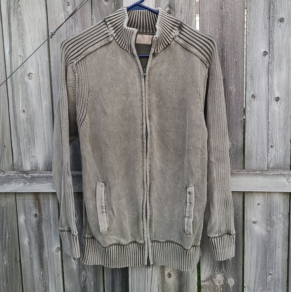 BKE Men's Sweater in Taupe